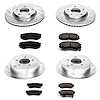 High Performance Brake Pads & Rotor Kit - image 1