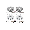 Truck and Towing Z36 Brake Pad & Rotor Kit Cross-Drilled and Slotted Rotors Z36 Carbon Ceramic Brake - image 1