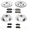 High Performance Brake Pads & Rotor Kit