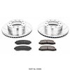 Performance Brake Upgrade Kit Cross-Drilled & Slotted Rotors - image 2