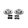 Performance Brake Upgrade Kit Cross-Drilled & Slotted Rotors - image 1