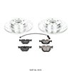 High Performance Brake Upgrade Kit Cross-Drilled and Slotted Rotors - image 2