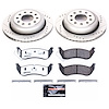 Z26 Street Warrior Rear Brake Pads & Rotor Kit for 2003-2011 Lincoln Town Car - image 1