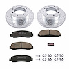 Performance Brake Upgrade Kit Cross-Drilled & Slotted Rotors - image 1