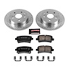 Z23 Rear Brake Pads & Rotor Kit for 2011-2016 Buick Regal/2013-2015 Chevrolet Malibu/2011 SAAB 42252 - image 1