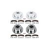 Truck and Towing Z36 Brake Pad & Rotor Kit Cross-Drilled and Slotted Rotors Z36 Carbon Ceramic Brake - image 1