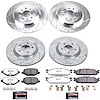Z36 Truck and Tow Brake Pad and Rotor Kit Fits Select Late Model Ford, Lincoln Models [Front and Rear] - image 1