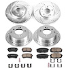 1 CLICK BRAKE KIT W/HDW Front & Rear 2010-2013 KIA FORTE/2010-2013 KIA FORTE KOUP/ - image 1