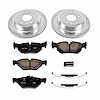 High Performance Brake Upgrade Kit Cross-Drilled and Slotted Rotors Z23 Evolution Sport High Carbon - image 1