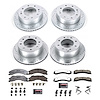 Truck and Towing Z36 Brake Pad & Rotor Kit Cross-Drilled and Slotted Rotors Z36 Carbon Ceramic Brake - image 1