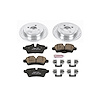 Z23 Rear Brake Pads and Rotors Upgrade Kit Fits Select 2011-2016 Mini Cooper Models - image 1