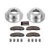 Z36 Rear Brake Pads & Rotor Kit for Truck and Tow - image 1