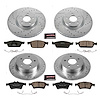 1 CLICK BRAKE KIT W/HDW Front & Rear 2013-2015 FORD ESCAPE/ - image 1