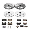 1 CLICK BRAKE KIT W/HDW Front & Rear 2014-2015 CHEVROLET CORVETTE/ - image 1