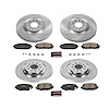 1 CLICK BRAKE KIT W/HDW Front & Rear 2014-2016 JEEP CHEROKEE/ - image 1