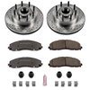Truck and Towing Z36 Brake Pad & Rotor Kit Cross-Drilled and Slotted Rotors Z36 Carbon Ceramic Brake Pads Complete Front Kit - image 2