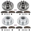 Truck and Towing Z36 Brake Pad & Rotor Kit Cross-Drilled and Slotted Rotors Z36 Carbon Ceramic Brake - image 2