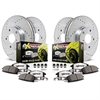 STREET WARRIOR BRAKE KIT Front & Rear 2015 FORD MUSTANG/ - image 1