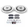 Z23 Rear Brake Pads & Rotor Kit for 2015-2018 Ford Mustang EcoBoost and GT - image 1