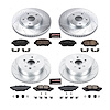 1 CLICK BRAKE KIT Front & Rear 2014-2015 LEXUS IS250C/ - image 1