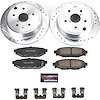Z23 Rear Brake Pads and Rotors Kit for Late Model Subaru WRX - image 1