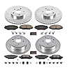1 CLICK BRAKE KIT Front & Rear 2014-2015 LEXUS IS250/ - image 1