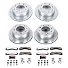 Truck and Towing Z36 Brake Pad & Rotor Kit Cross-Drilled and Slotted Rotors Z36 Carbon Ceramic Brake - image 1