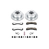 Truck and Towing Z36 Brake Pad & Rotor Kit Cross-Drilled and Slotted Rotors Z36 Carbon Ceramic Brake Pads Complete Rear Kit - image 1