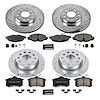 1 CLICK BRAKE KIT W/HDW F&R 2015-2016 VW GOLF/ - image 1