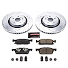 Z23 Front Brake Pads and Rotors Kit Fits Select Ford, Lincoln Models