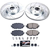 Z23 Evolution Sport Brake Upgrade Kit Fits Select Fiat 124 Spider, Mazda MX-5 Miata [With 1-Piston Front Calipers]