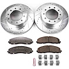 Z36 Front Brake Pads & Rotor Kit for Truck and Tow - image 1