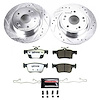 K8063-26 Z26 Street Performance Ceramic Brake Pad & Drilled & Slotted Rotor Kit - image 1