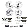 K8166-26 Z26 Street Performance Ceramic Brake Pad & Drilled & Slotted Rotor Kit