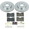 K8172 Z23 Daily Driver Carbon-Fiber Ceramic Brake Pad & Drilled & Slotted Rotor Kit - image 1