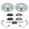 Z23 Rear Brake Pads and Rotors Kit Fits Select Chevrolet, GMC, Cadillac Models