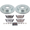 Z36 Rear Brake Pads and Rotors Kit Fits Late Model Ram 1500 Trucks