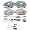 K8203-36 Z36 Truck & SUV Carbon-Fiber Ceramic Brake Pad & Drilled & Slotted Rotor Kit - image 1