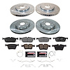 K8203 Z23 Daily Driver Carbon-Fiber Ceramic Brake Pad & Drilled & Slotted Rotor Kit - image 1