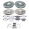 K8204-36 Z36 Truck & SUV Carbon-Fiber Ceramic Brake Pad & Drilled & Slotted Rotor Kit - image 1