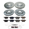 K8210 Z23 Daily Driver Carbon-Fiber Ceramic Brake Pad & Drilled & Slotted Rotor Kit