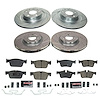 K8226 Z23 Daily Driver Carbon-Fiber Ceramic Brake Pad & Drilled & Slotted Rotor Kit - image 1