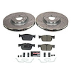 K8227 Z23 Daily Driver Carbon-Fiber Ceramic Brake Pad & Drilled & Slotted Rotor Kit - image 1