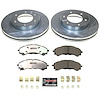 K8413-36 Z36 Truck & SUV Carbon-Fiber Ceramic Brake Pad & Drilled & Slotted Rotor Kit - image 1