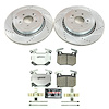 K8491-26 Z26 Street Performance Ceramic Brake Pad & Drilled & Slotted Rotor Kit