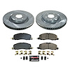 K8672 Z23 Evolution Sport Front Brake Rotor and Pads Kit Select Ford Explorer/Lincoln Aviator - image 1