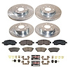 K8684 Z23 Daily Driver Carbon-Fiber Ceramic Brake Pad & Drilled & Slotted Rotor Kit