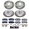 K8695 Z23 Daily Driver Carbon-Fiber Ceramic Brake Pad & Drilled & Slotted Rotor Kit - image 1