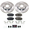 K8754 Z23 Daily Driver Carbon-Fiber Ceramic Brake Pad & Drilled & Slotted Rotor Kit