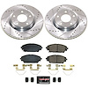 K8755 Z23 Daily Driver Carbon-Fiber Ceramic Brake Pad & Drilled & Slotted Rotor Kit